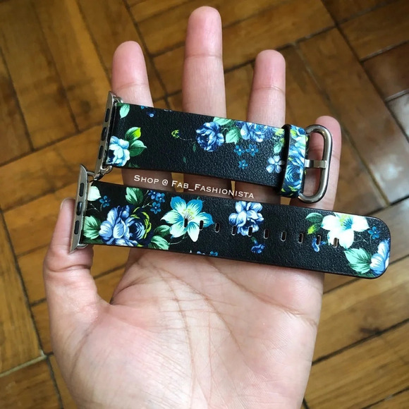Floral watch band for Apple Watch - Picture 3 of 5